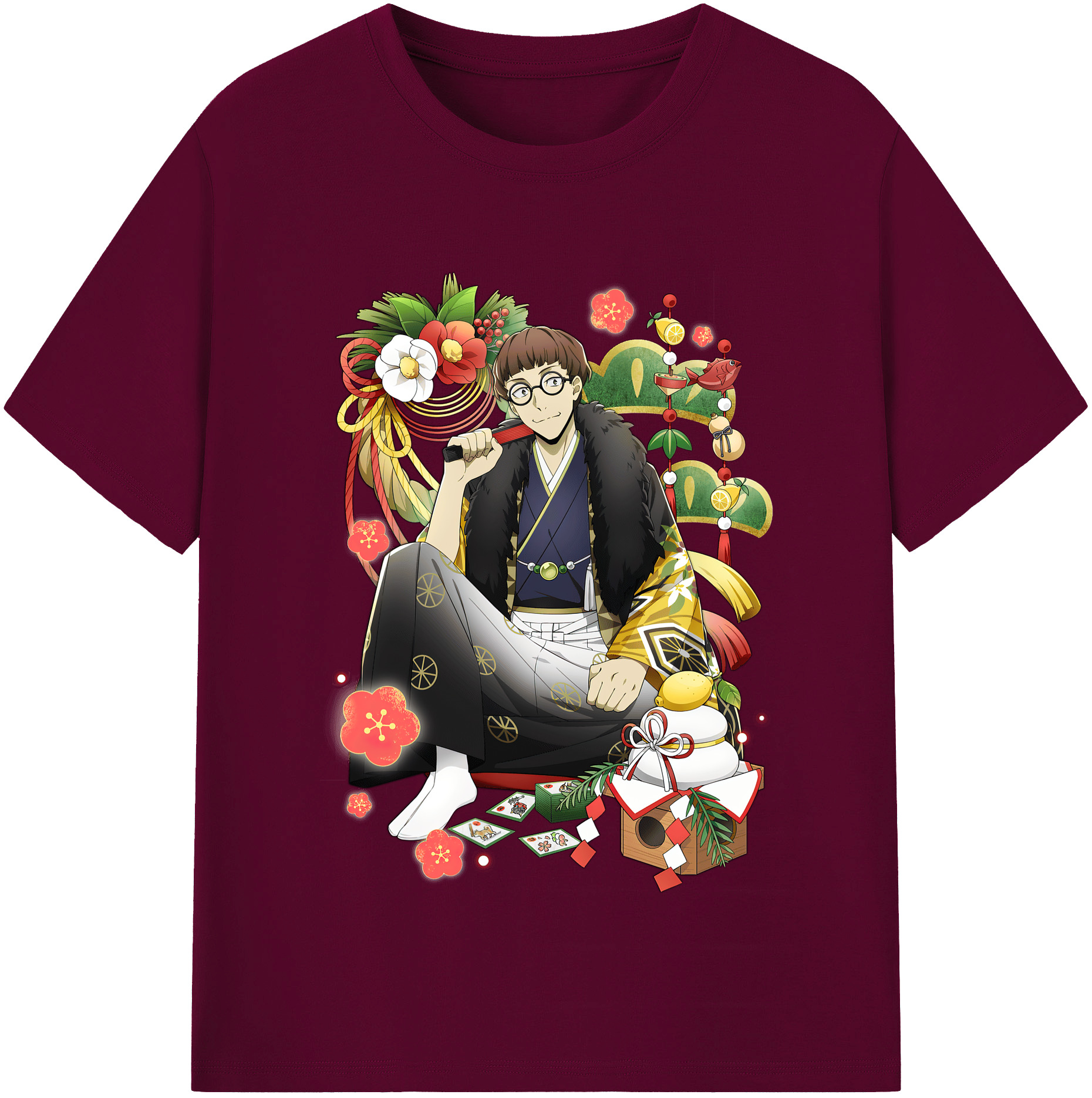 （画像用） 文豪ストレイドッグス Bungo Stray Dogs レディースカジュアルプリントTシャツ（綿100％）